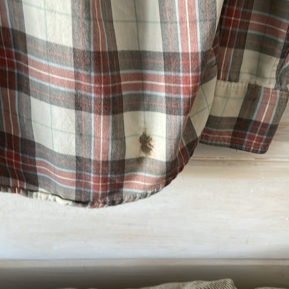 Bleached Ombré Flannel Shirt - Picture 6 of 7
